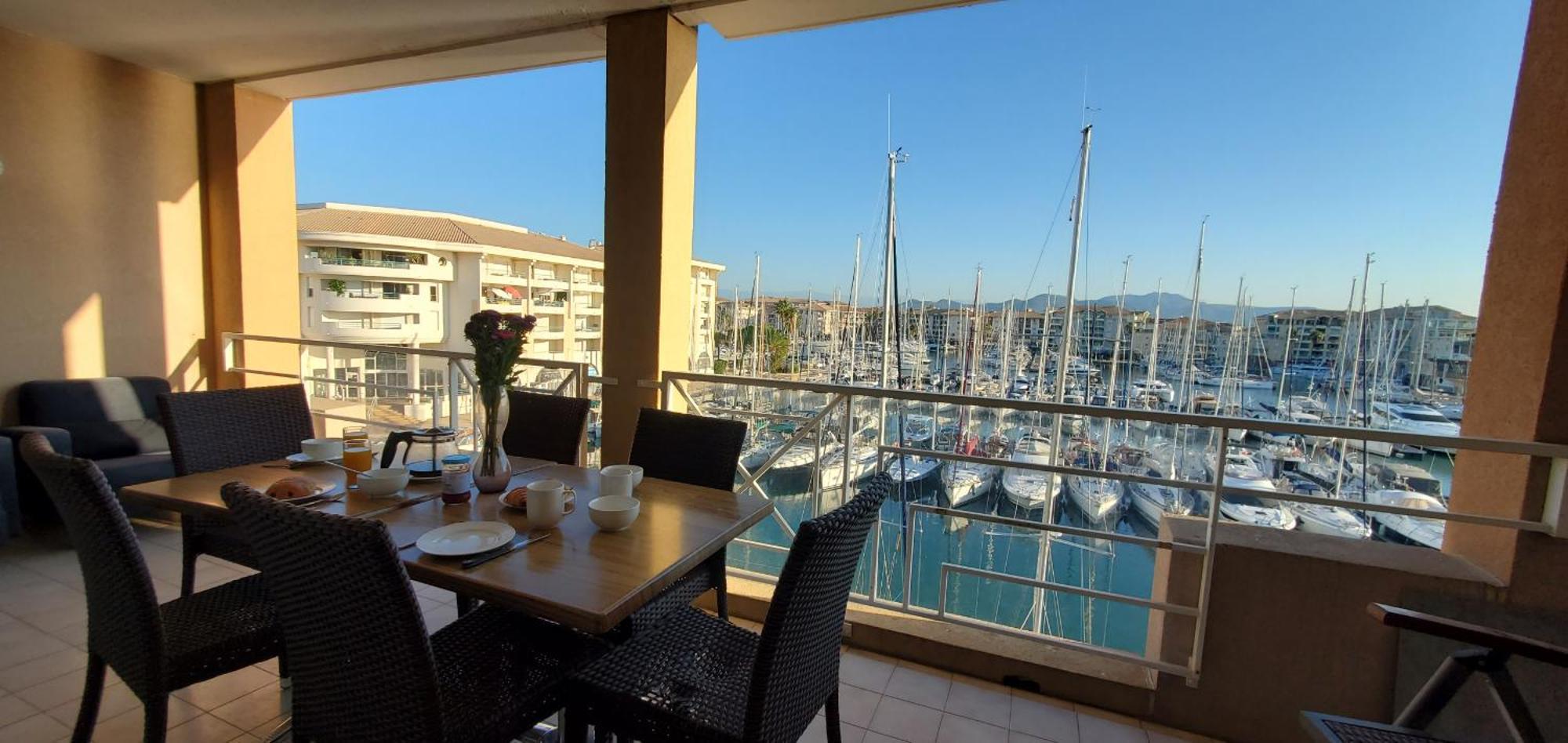 Residence Cap Hermes, Incroyable Vue Sur Le Port, Фрежюс Экстерьер фото